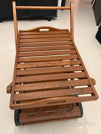 Carrello in legno