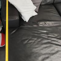 Divano ecopelle nero