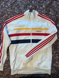 Felpa Adidas Originals Track Top 70s Bianco