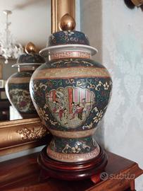 Vaso cinese in porcellana RITIRO SU ROMA 
