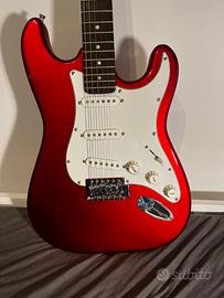 Chitarra Elettrica Eko S-300 rossa