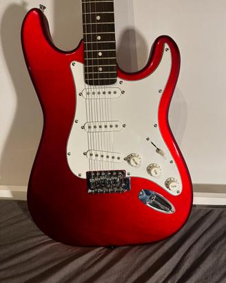 Chitarra Elettrica Eko S-300 rossa