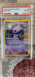 pokemon Mewtwo Rumble #9 PSA 8 ultrarare