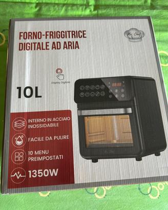 Friggitrice ad aria e forno 10 litri nuova