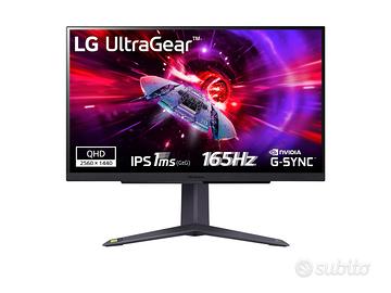 Monitor LG  Ultragear 27GR75Q QHD  2K 165 HZ HDR 