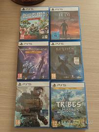 lotto giochi PS5 originali