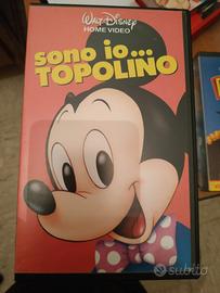 VHS-SONO IO.TOPOLINO Originale Disney