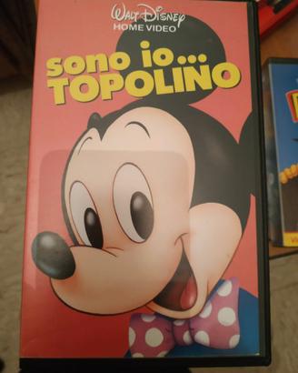 VHS-SONO IO.TOPOLINO Originale Disney