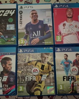 🎮 LOTTO 6 GIOCHI FIFA/FC PER PS4/PS5