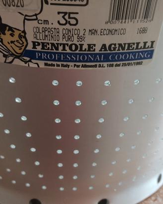 colapasta in alluminio Agnelli