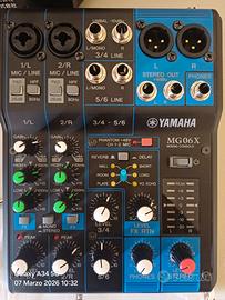 Yamaha MG06X Mixer Audio