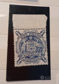 1948/49- stemma australiano- one pound **