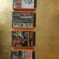 Cassette stereo 8 ORIGINALI Casadei–Sigillate 