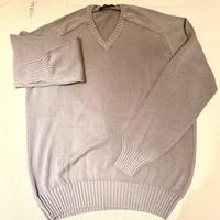 Maglia da uomo in cotone scollo a V taglia 52
