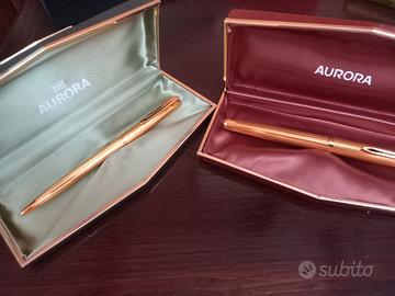 2 penne Aurora in oro