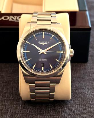 Longines Conquest 41mm ref. L38304926 in garanzia