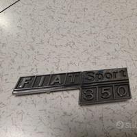 Sigla modello FIAT 850 Sport 68 e Fiat Panda 30s 8