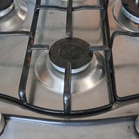 Piano cottura fornello gas 5 fuochi Hotpoint 