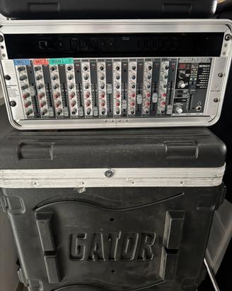 Mixer behringer RX1202FX V2 piu RTA31 analizzatore