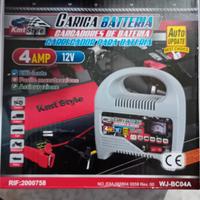 Caricabatteria 12V 4 Ampere 