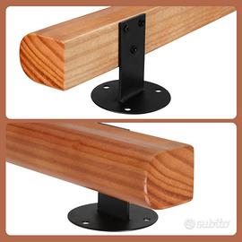 Corrimano in legno chiaro