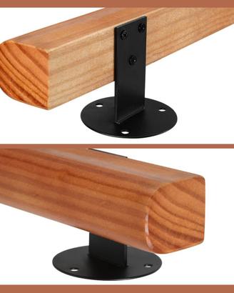 Corrimano in legno chiaro