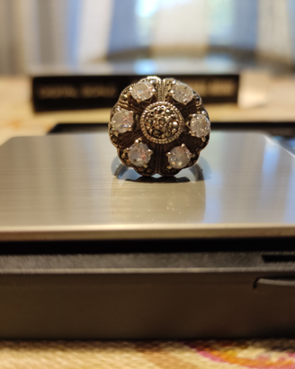 Anello argento indiano