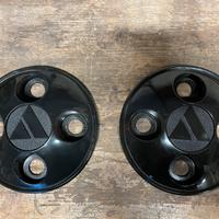 Coppia borchiette/copriruota Autobianchi A112