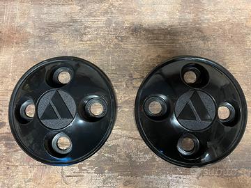 Coppia borchiette/copriruota Autobianchi A112