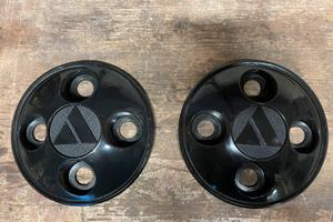 Coppia borchiette/copriruota Autobianchi A112