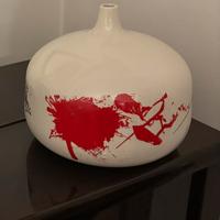 Vaso in ceramica Emilio Scanavino numerato