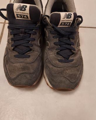 scarpe uomo New Balance 574 blu