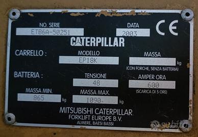 PRIVATO VENDE CARRELLO ELEVATORE MULETTO