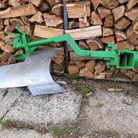 aratro reversibile motocoltivatore 