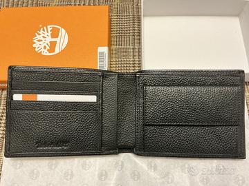 Portafoglio Timberland nero, nuovo con cartellino