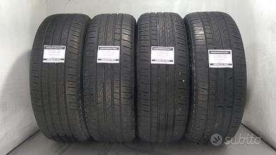 4 PNEUMATICI USATI 215/55R17 94V C P7 PIRELLI GOMM