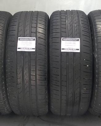 4 PNEUMATICI USATI 215/55R17 94V C P7 PIRELLI GOMM