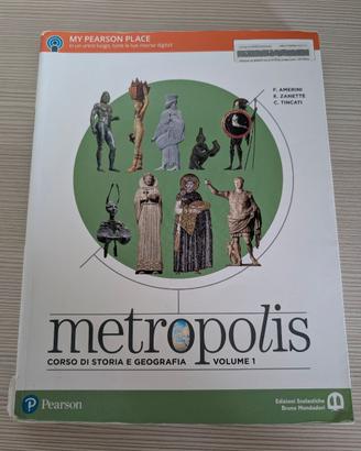 metropolis storia e geografia volume 1