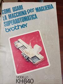 Macchina per maglieria Brother Kh-840