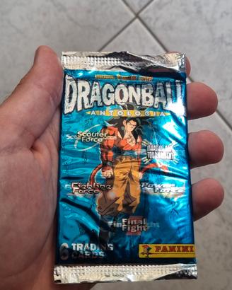 Bustina Dragon ball Gt Goku Ssj 4 Panini vintage s