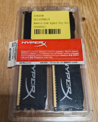 memorie ram DDR3 2x4GB 8GB totali