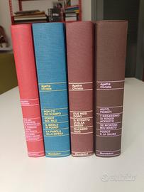 Lotto 4 Libri Agatha Christie Mondadori 