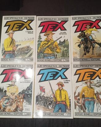 Lotto Tex Albo Speciale (Texoni) – 6 albi 