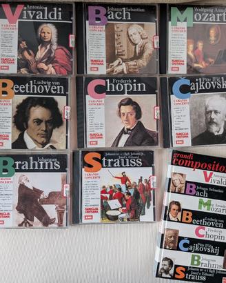 8 CD + libro Musica Classica Famiglia Cristiana