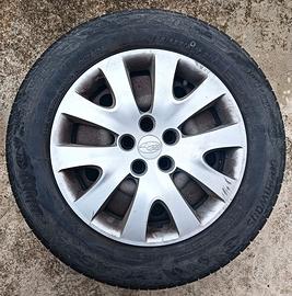 Cerchi Subaru Impreza + Copricerchi + Pneumatici