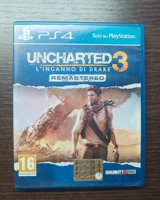 uncharted 3 remastered, gioco ps4