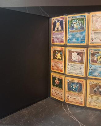 Carte Pokemon vintage- Set base completo-Charizard
