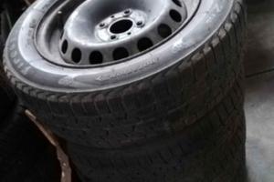cerchioni in ferro nero Fiat panda 169 