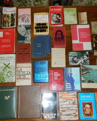 Lotto libri religiosi in spagnolo
