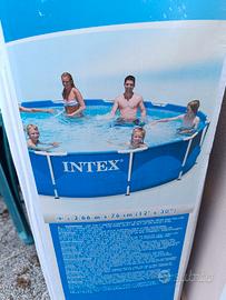 🏊♂️ Piscina Intex 366 x 76 + motore + accessori
